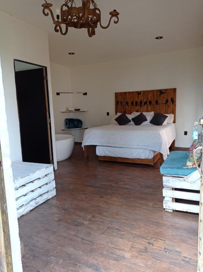 Hotel Cabanas Azul Tequilana Arandas ภายนอก รูปภาพ